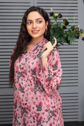 2 Piece Ready To Wear Blue Lawn Suit - ZN-37 - ZAINOOR