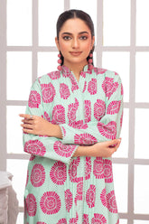 2 Piece Ready To Wear Pink Paisley Viscose Suit - ZN-100 - ZAINOOR