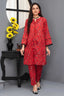2 Piece Ready To Wear Red Lawn Suit - ZN-21 - ZAINOOR
