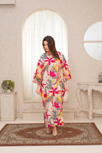 2 Piece Ready To Wear Floral Fantasy Viscose Suit