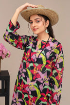 2 Piece Ready To Wear Black Dobby Suit - ZN-47 - ZAINOOR