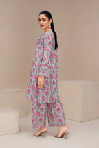 2 Piece Ready To Wear Pink Lawn Suit - ZN-15 - ZAINOOR