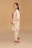 2 Piece Ready To Wear Beige Viscose Suit - ZN-13 - ZAINOOR