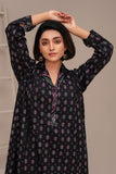 2 Piece Ready To Wear Black Cross Cotton Suit - ZN-120 - ZAINOOR