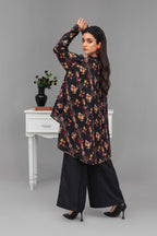 2 Piece Ready To Wear Black Viscose Suit - ZN-09 - ZAINOOR