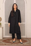 2 Piece Ready To Wear Black Viscose Suit - ZN-01 - ZAINOOR