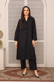 2 Piece Ready To Wear Black Viscose Suit - ZN-01 - ZAINOOR