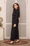 2 Piece Ready To Wear Black Viscose Suit - ZN-01 - ZAINOOR