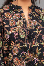 2 Piece Ready To Wear Black Viscose Suit - ZN-148 - ZAINOOR