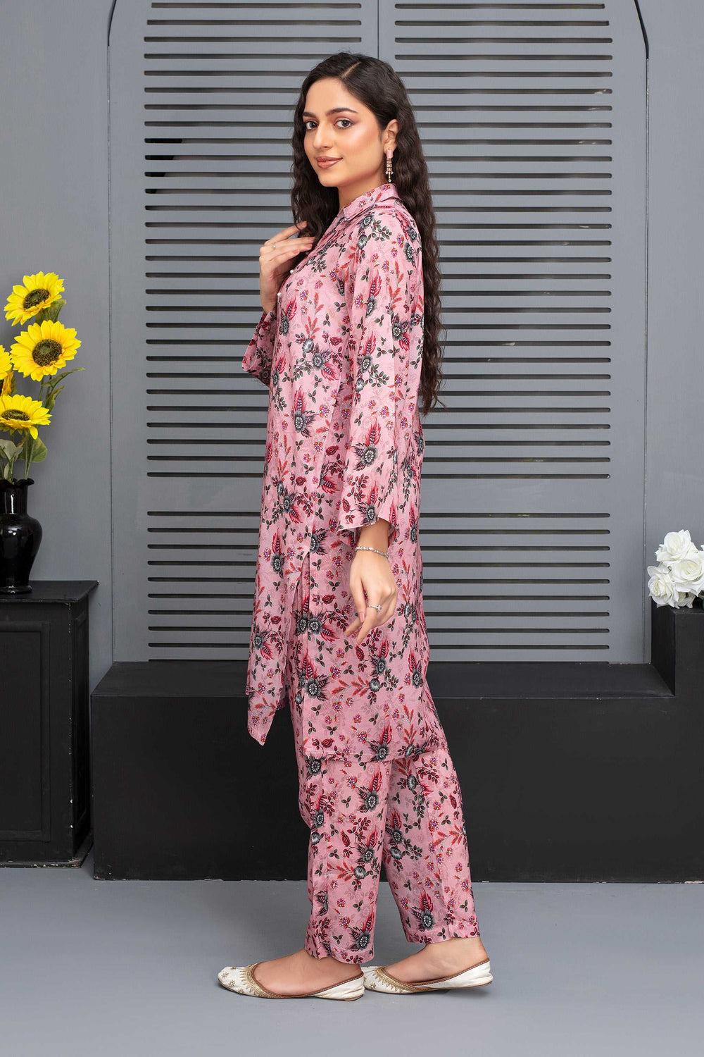 2 Piece Ready To Wear Blue Lawn Suit - ZN-37 - ZAINOOR