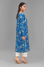 2 Piece Ready To Wear Blue Viscose Suit - ZN-139 - ZAINOOR