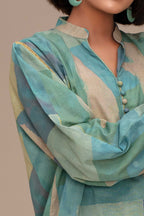 2 Piece Ready To Wear Green Cotton Suit - ZN-52 - ZAINOOR