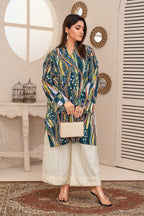 2 Piece Ready To Wear Green Viscose Suit - ZN-29 - ZAINOOR