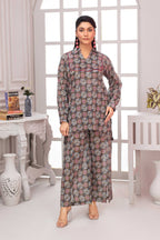 2 Piece Ready To Wear Grey Lawn Suit - ZN-34 - ZAINOOR