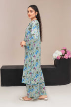 2 Piece Ready To Wear Grey Lawn Suit - ZN-32 - ZAINOOR