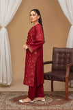 2 Piece Ready To Wear Maroon Viscose Suit - ZN-07 - ZAINOOR