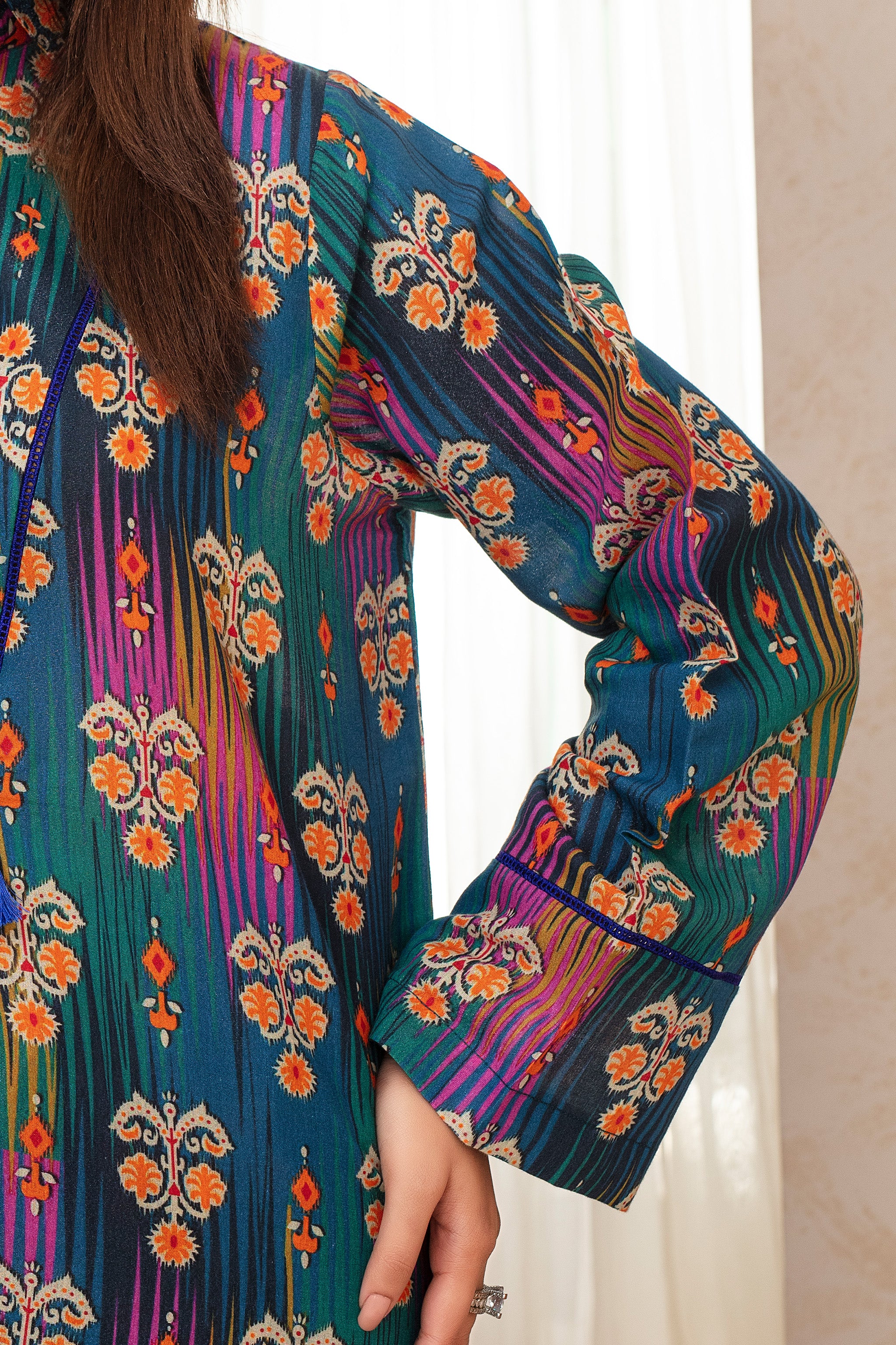 2 Piece Ready To Wear Multi Cotton Suit - ZN-132 - ZAINOOR