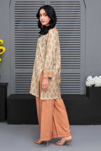 2 Piece Ready To Wear Peach Viscose Suit - ZN-111 - ZAINOOR
