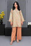 2 Piece Ready To Wear Peach Viscose Suit - ZN-111 - ZAINOOR
