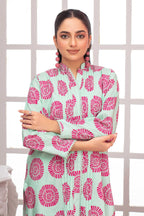 2 Piece Ready To Wear Pink Paisley Viscose Suit - ZN-100 - ZAINOOR