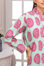 2 Piece Ready To Wear Pink Paisley Viscose Suit - ZN-100 - ZAINOOR