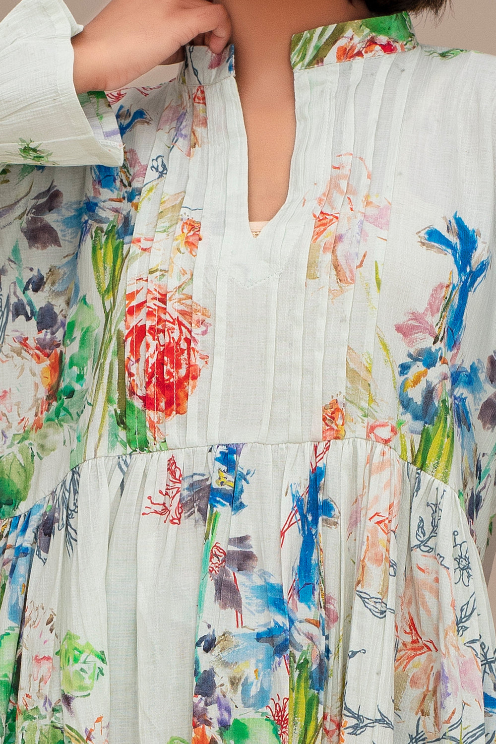 2 Piece Ready To Wear Pistachio Seersucker Suit - ZN-40 - ZAINOOR