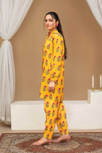 2 Piece Ready To Wear Yellow Viscose Suit - ZN-12 - ZAINOOR