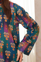 "2 Piece Ready To Wear Multi Cotton Suit - ZN-132 - ZAINOOR"