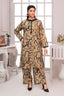 "2 Piece Ready To Wear Brown Cotton Suit - ZN-51 - ZAINOOR"