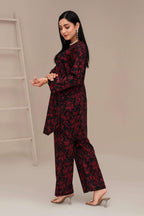 "2 Piece Ready To Wear Black Cotton Suit - ZN-118 - ZAINOOR"