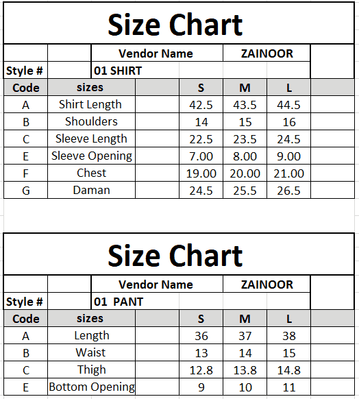 2 Piece Ready To Wear Black Viscose Suit Zainoor